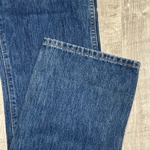 Men's REDHEAD Jeans 32 x 36 Pants Dark Navy Blue Boot Cut Cotton Denim NWT - Picture 8 of 11